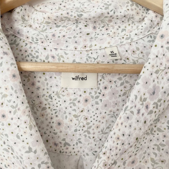 Aritzia Wilfred floral blouse - Picture 4 of 6